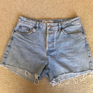 Topshop Moto Ashley Denim Shorts